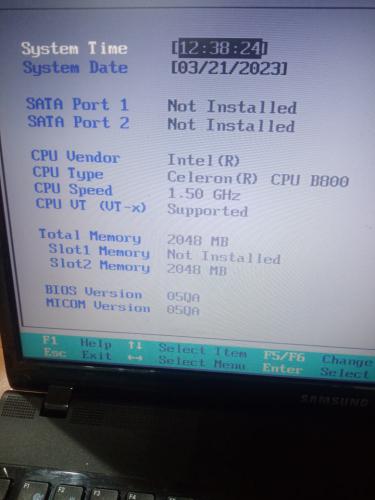 Чистка ноутбука, установка SSD, добавление оперативки от 21.03.23